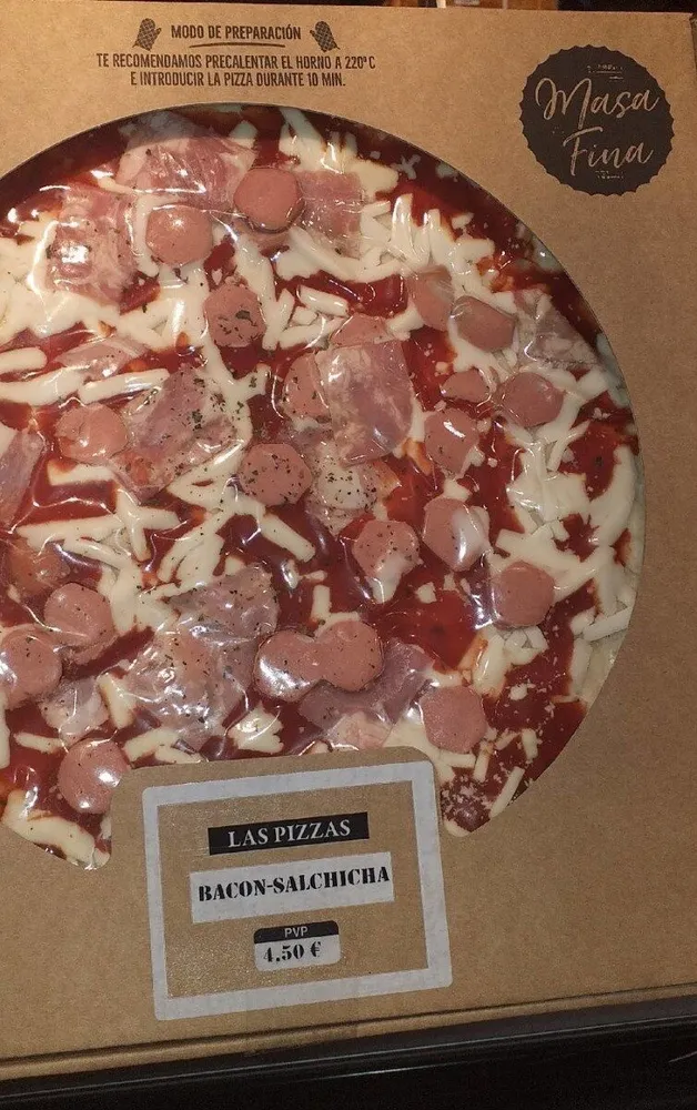 Las Pizzas - Bacon - Salchicha