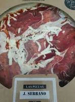 Pizza masa fina Jamón serrano