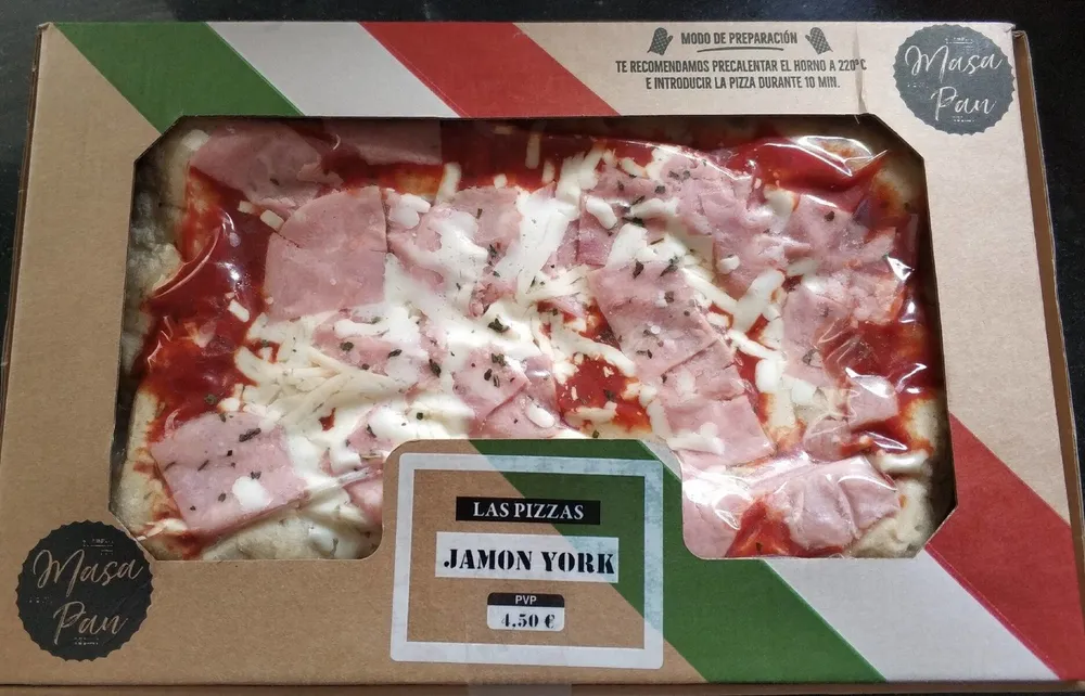Pizza Jamón York