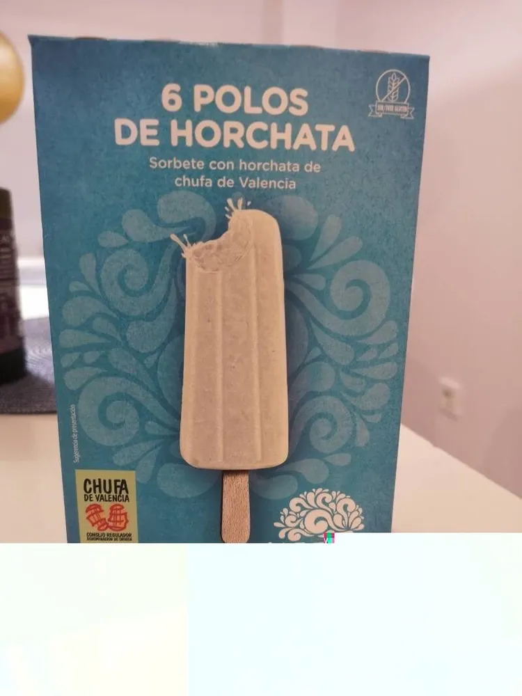 Sorbet à l'horchata de chufa de Valence