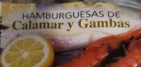 Hamburguesas de calamar y gambas