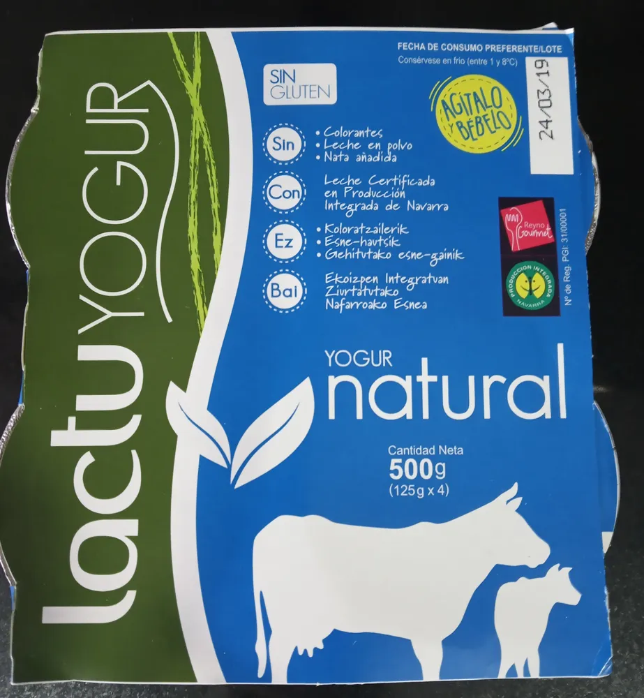 Lactuyogur natural
