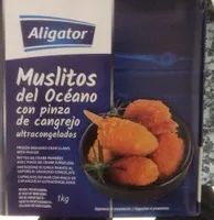 Muslitos del oceano con pinza de cangreji