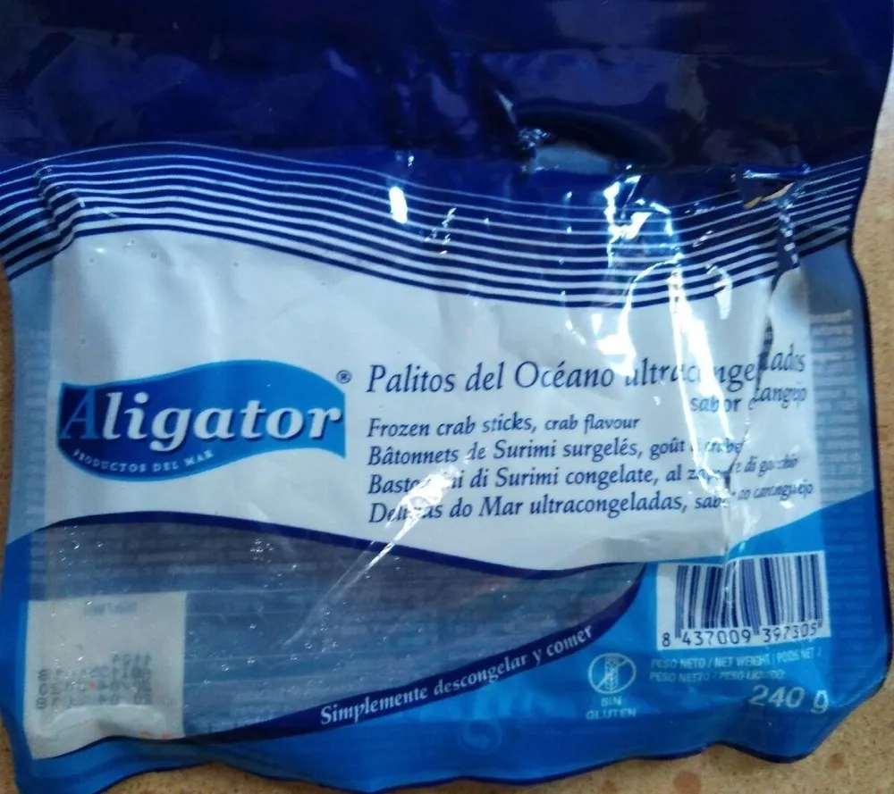 Palitos del oceáno ultracongelados