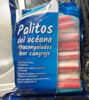 Palitos del océano ultracongelados sabor cangrejo
