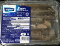 Navajas americanas enteras ultracongeladas