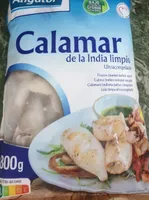 Calamar de la India Limpio