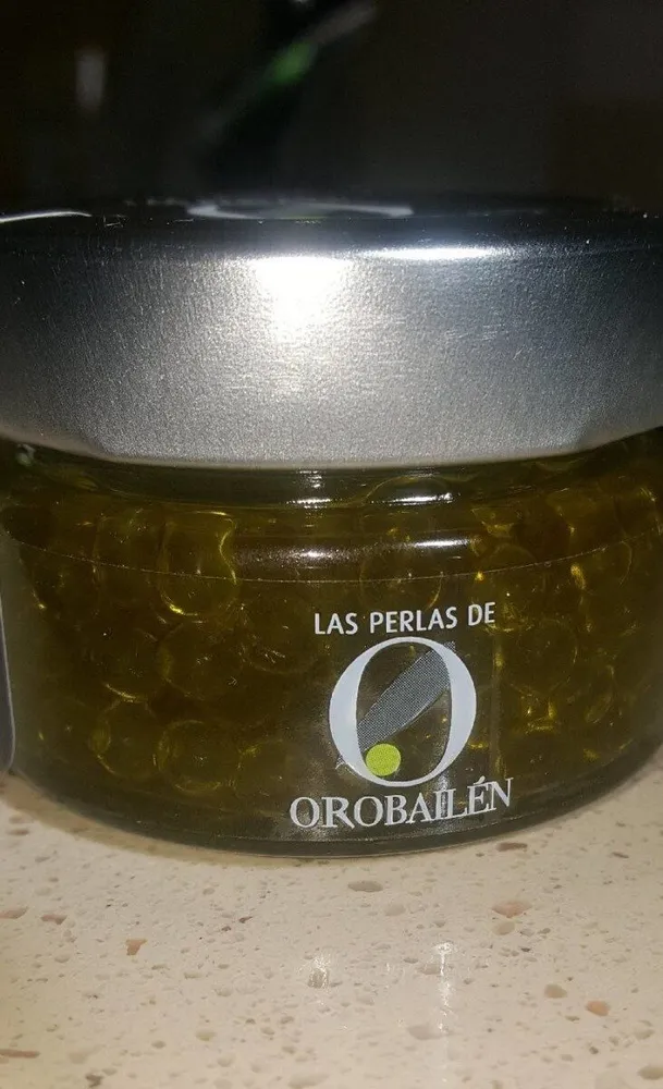 Perlas de aceite de oliva