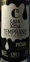 Aceite de oliva Virgen extra picual