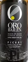 Aceite de oliva virgen extra