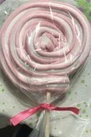 Mashmallow lollipop pink