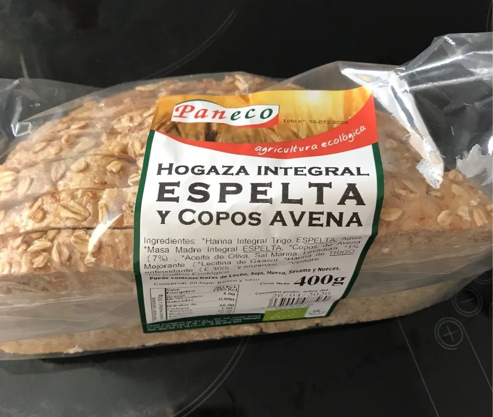 hogaza espelta y copos de avena