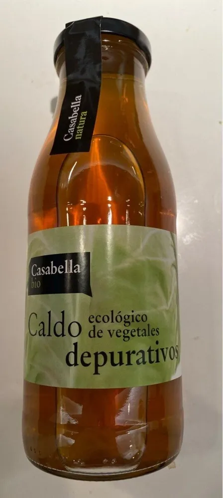 Caldo depurativo ecologico de vegetales