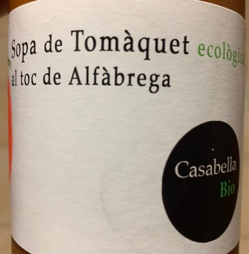 Sopa de tomàquet