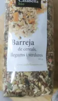 Barreja de cereals, llegums i verdures