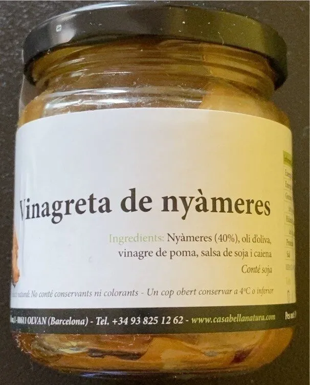 Vinagreta de nyàmeres