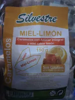 Caramelos con azúcar integral y miel sabor limón