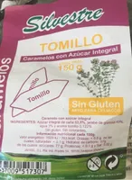 Caramelos con azúcar integral y tomillo