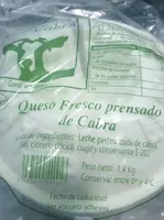 Queso fresco prensado de cabra