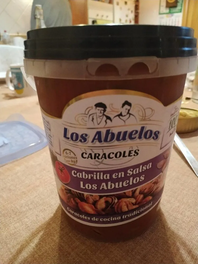 Caracoles - Cabrillas en salsa