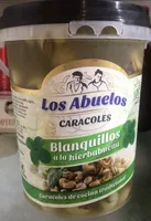 Caracoles. Blanquillos a la hierbabuena