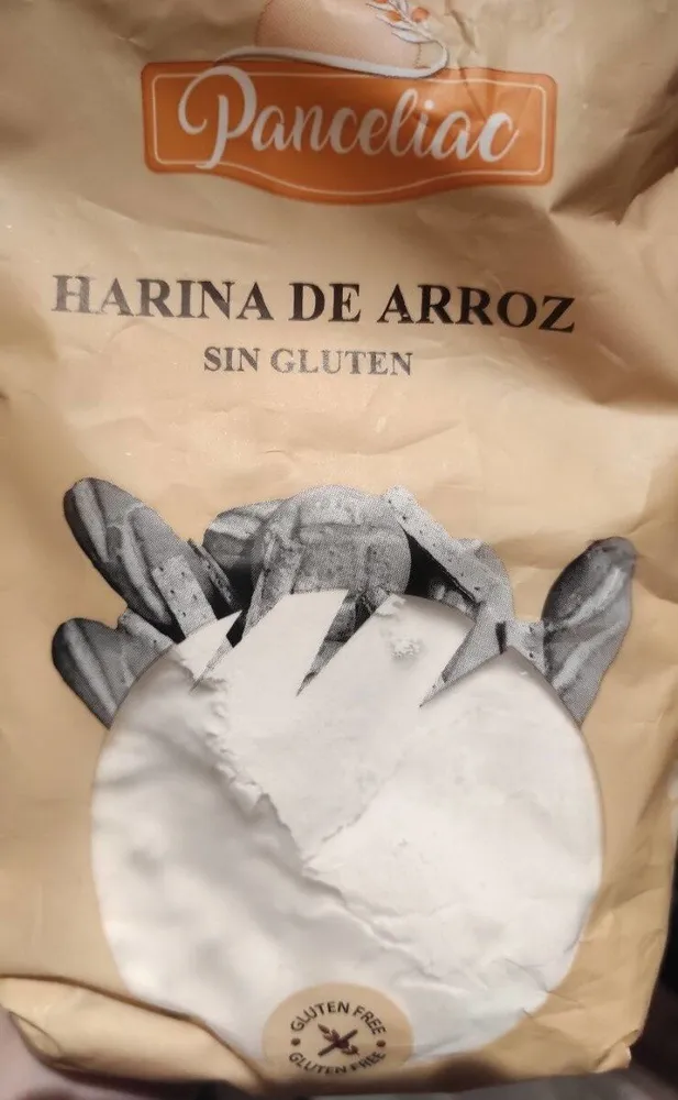 Harina de arroz sin gluten