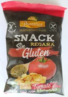 Snack regañá sin gluten sabor tomate y orégano