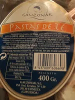 Pastas de té