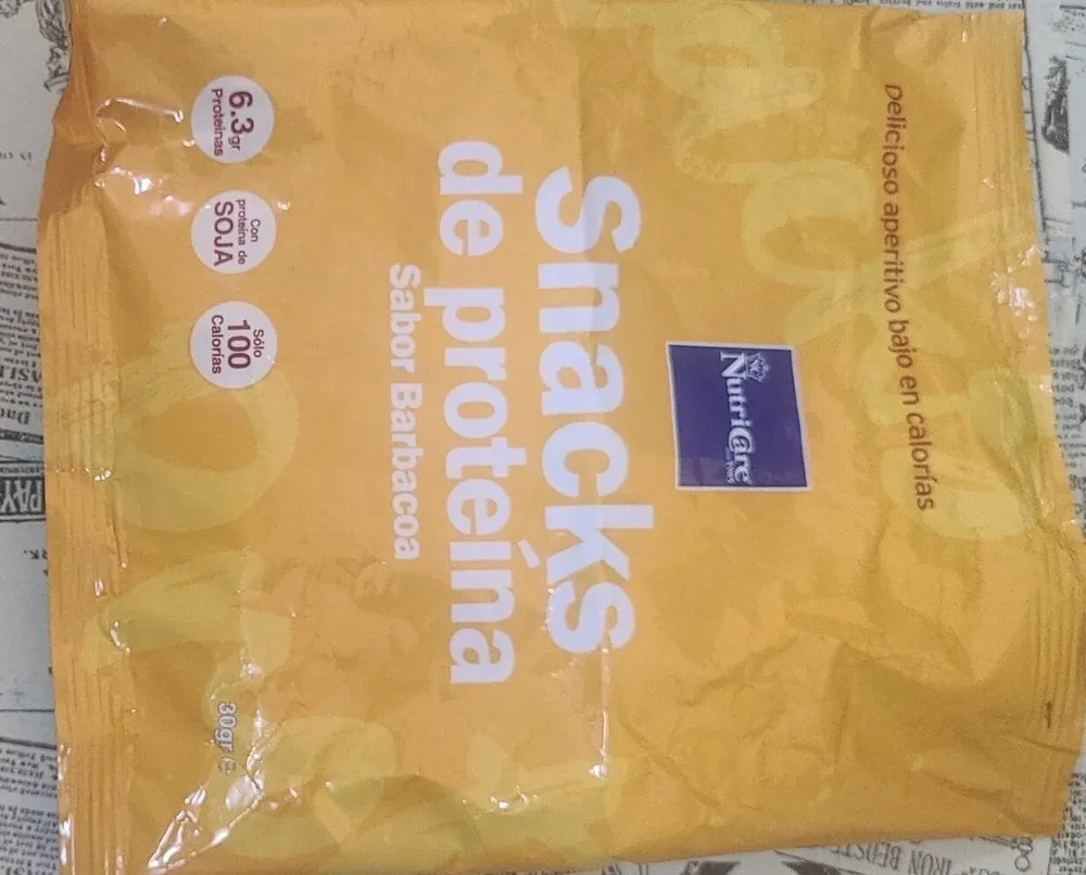 Snacks de proteína sabor barbacoa