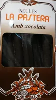 Neulas con chocolate