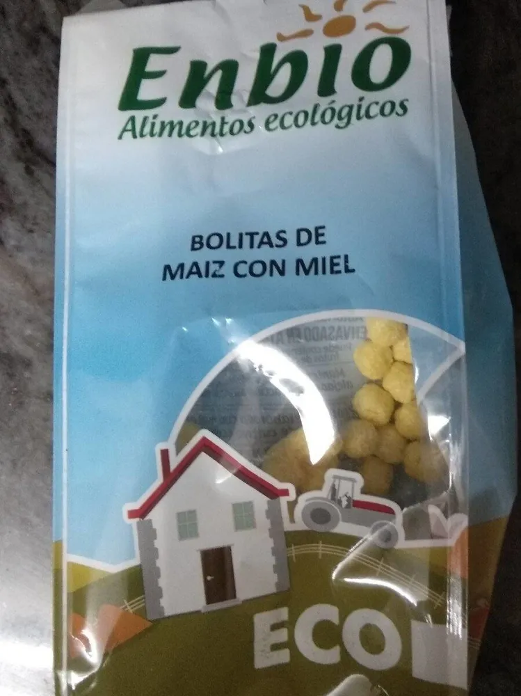 Bolitas de maíz con miel