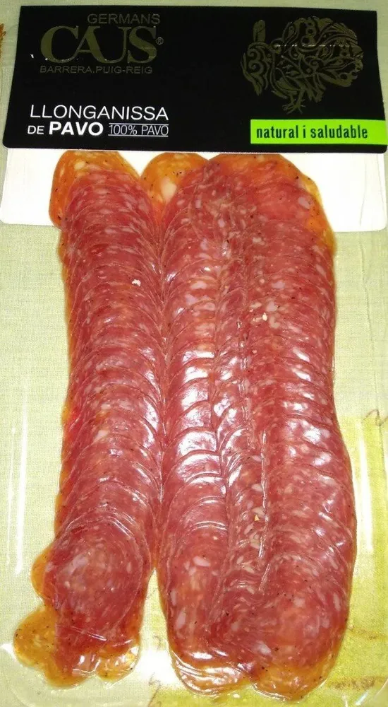 Llonganissa de pavo