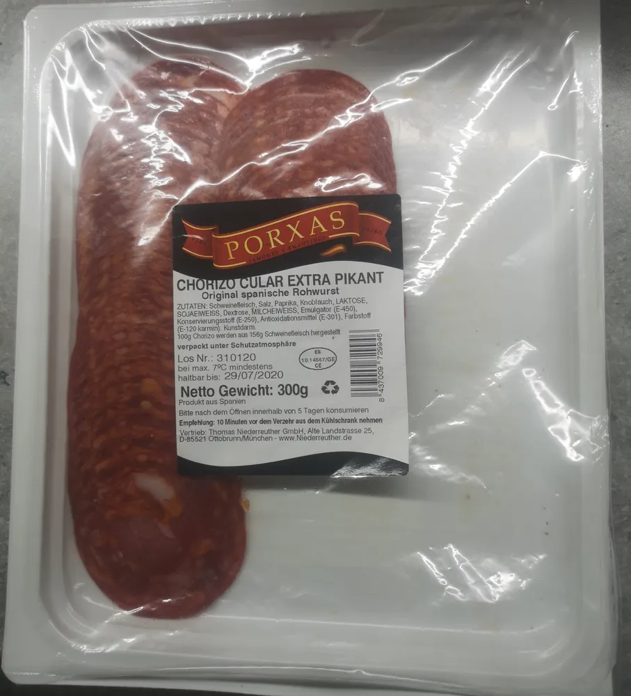 CHORIZO CULAR EXTRA PIKANT
