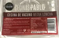 Cecina de vacuno
