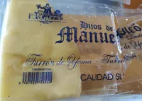 Turrón de yema