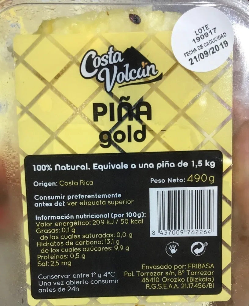 Piña Gold - Rodajas
