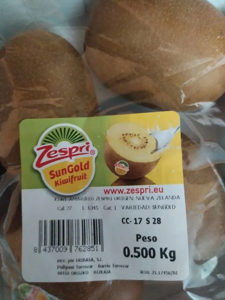 Kiwi Zespri SunGold