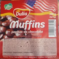 Muffins pépites de chocolat