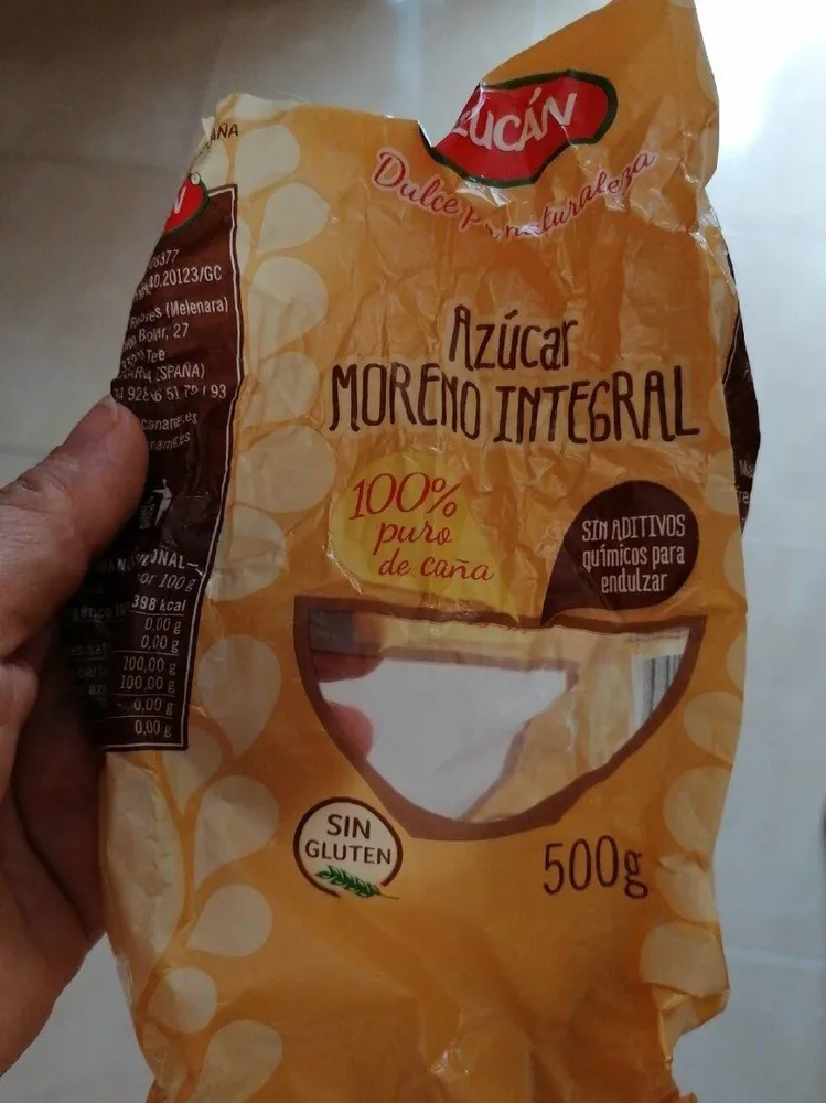 Azúcar Moreno Integral De Caña