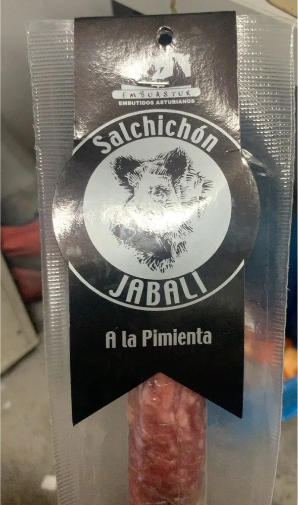 Salchichon jabali a la pimienta