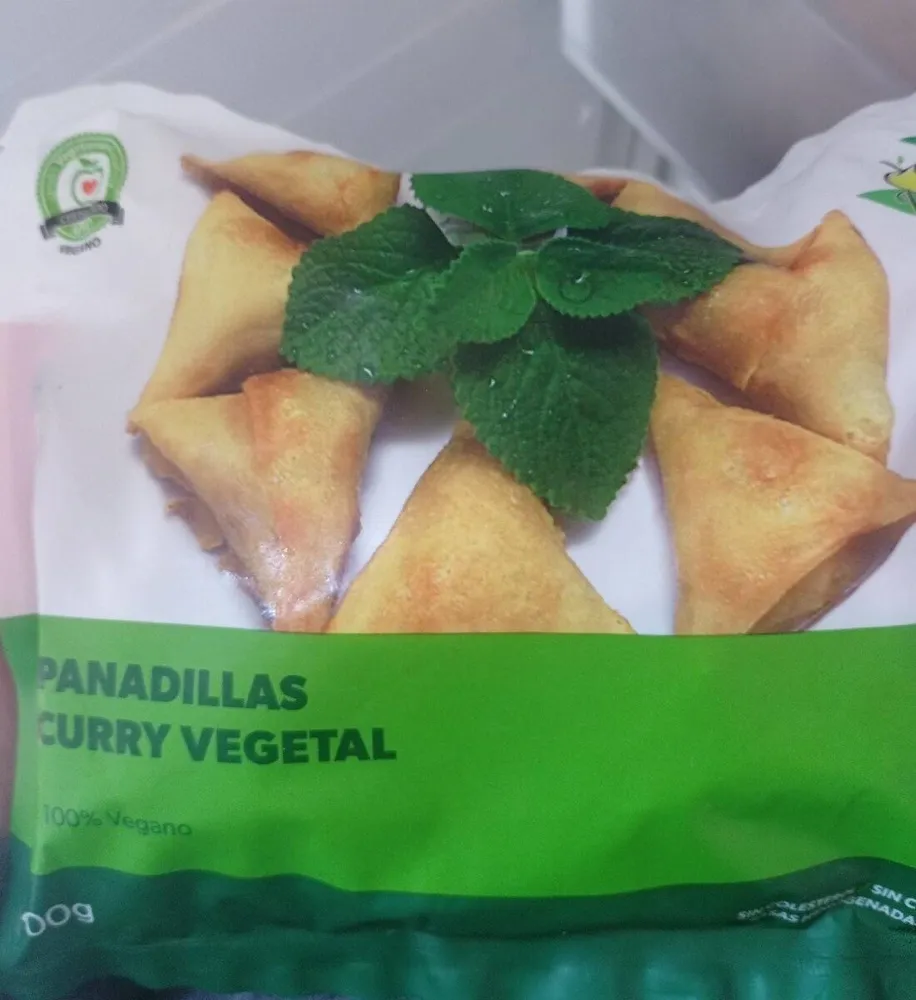 Empanadillas al curry veganas