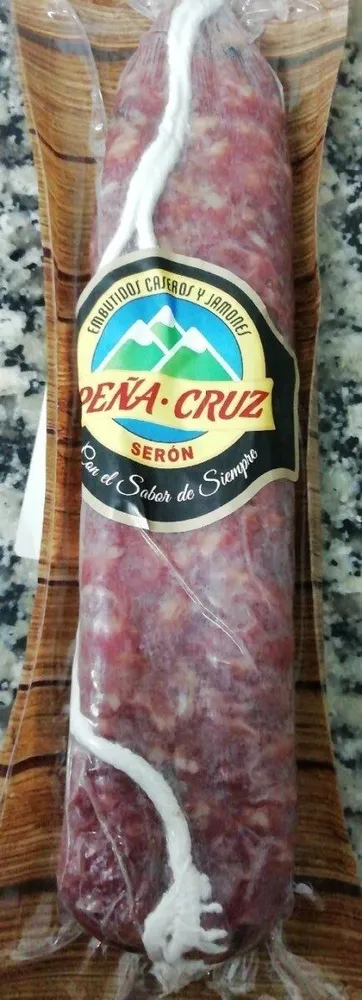 Salchichón casero chapado