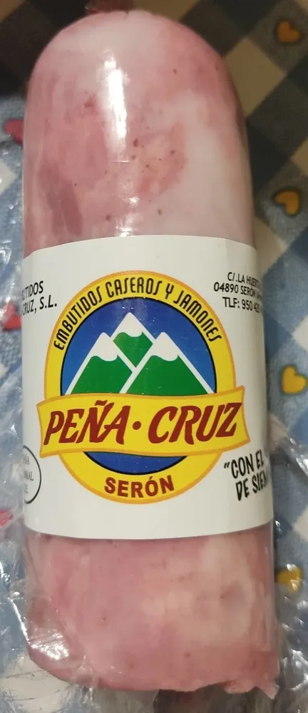 Salchichón cocido de Serón