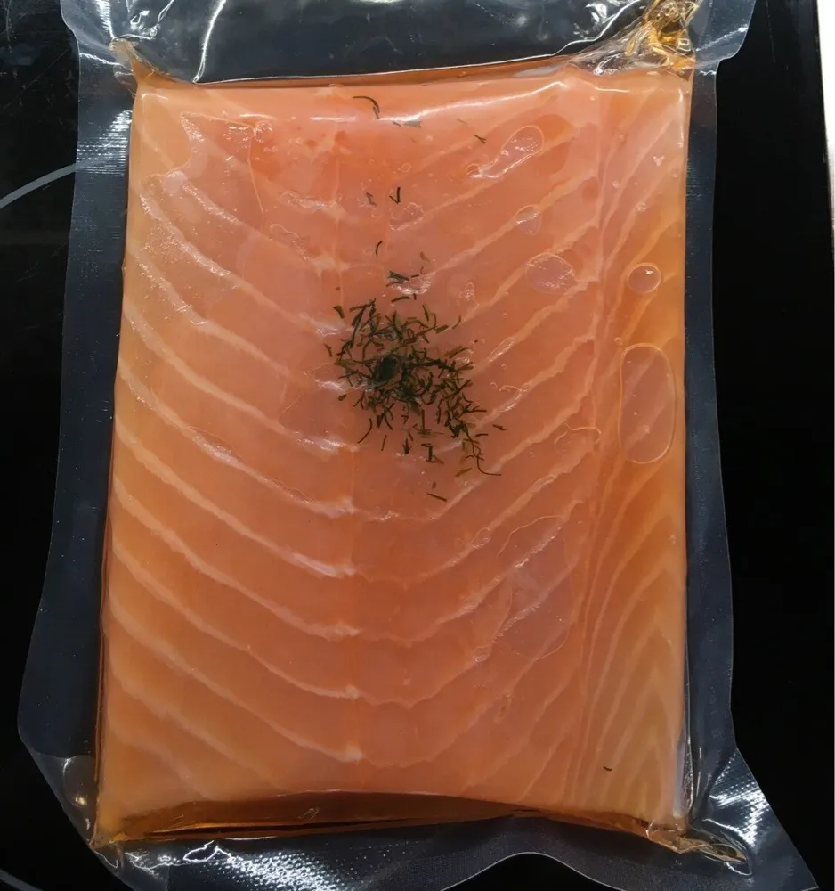 Lomo de salmón ahumado