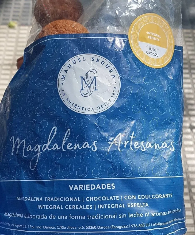 Madalenas integrales  de espelta