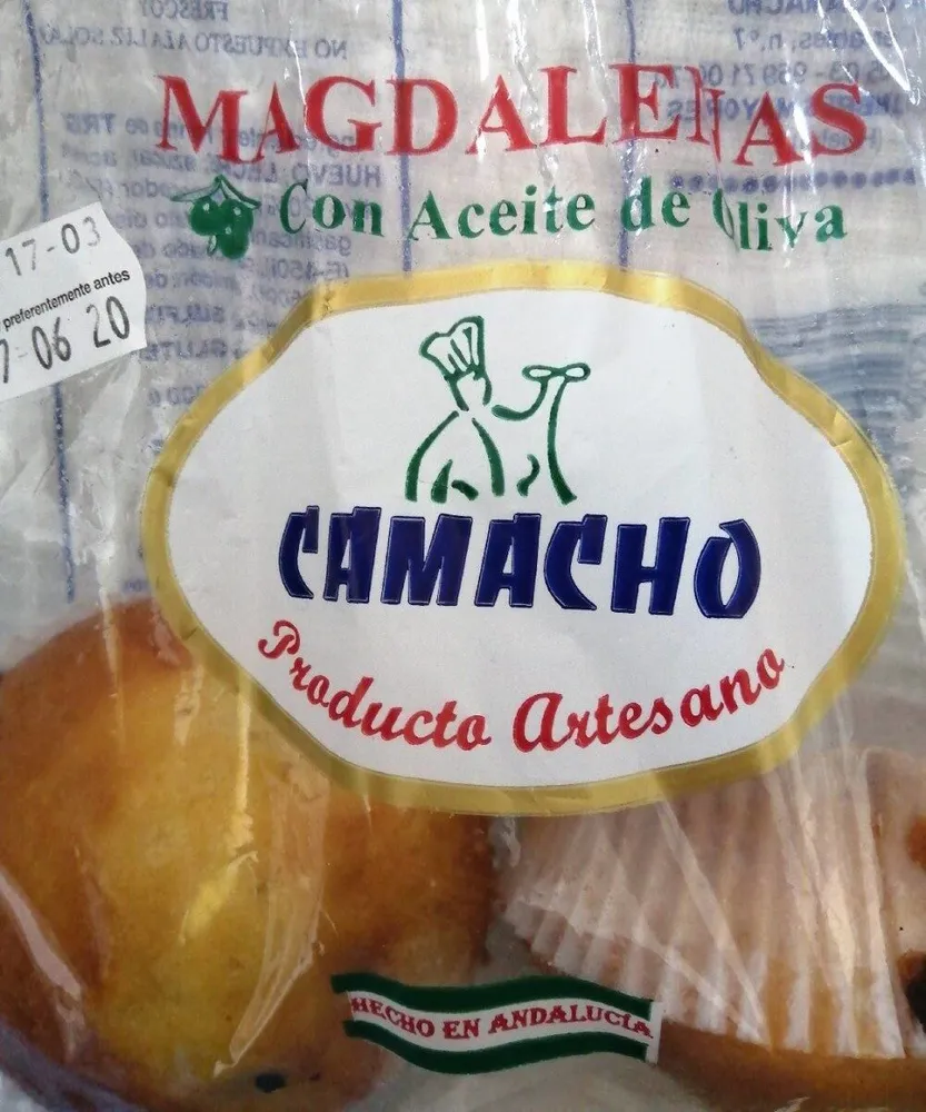 Magdalenas con aceite de oliva
