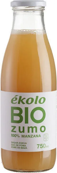 Zumo ecológico manzana