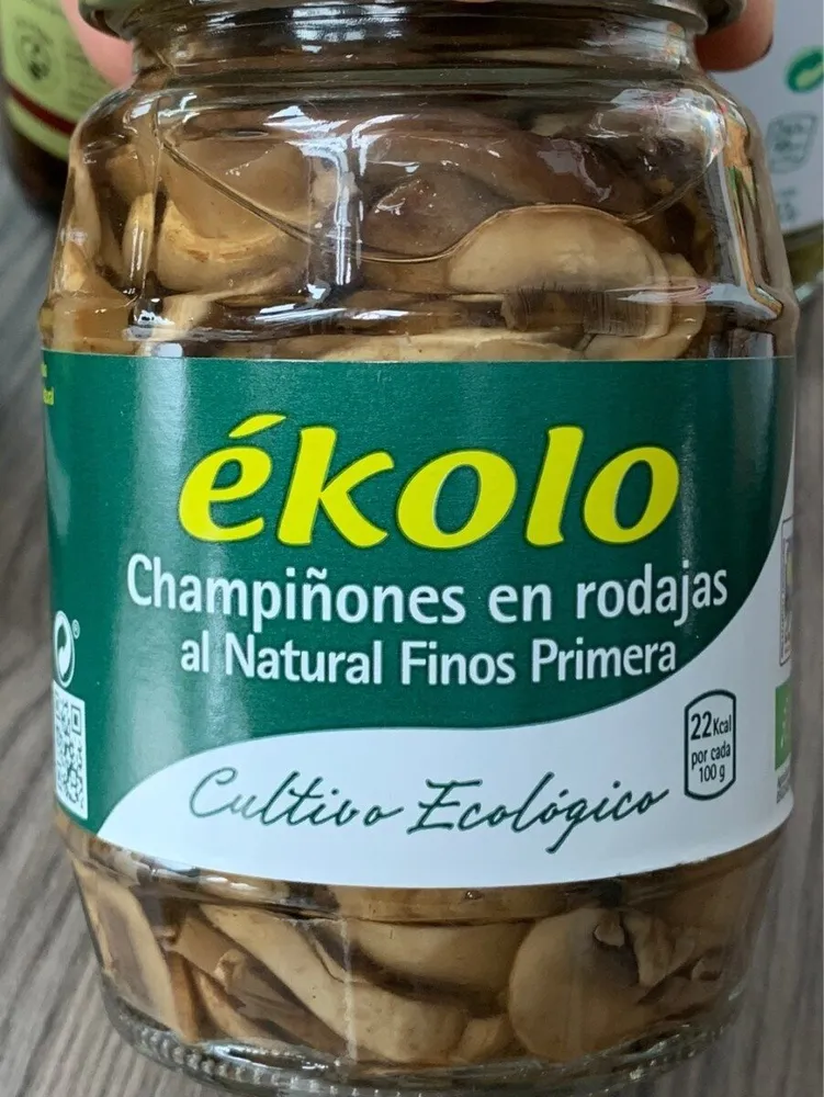 Champiñoned en rodajas al natural finos primera