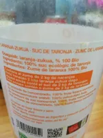 Taronja-zukua · Suc de taronja · Zume de laranxa