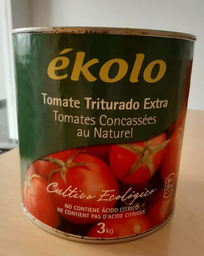 Tomate triturado latón 3 kg